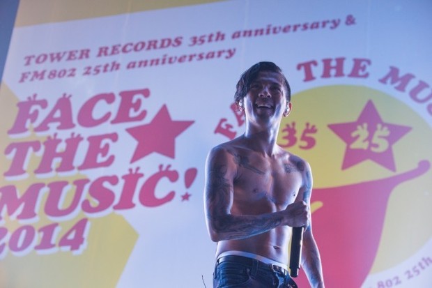 Dragon Ash、ACIDMAN、MWAMら同世代勢が激突! タワー35周年×FM802 25周年記念宴〈FACE THE MUSIC! 2014〉をレポ